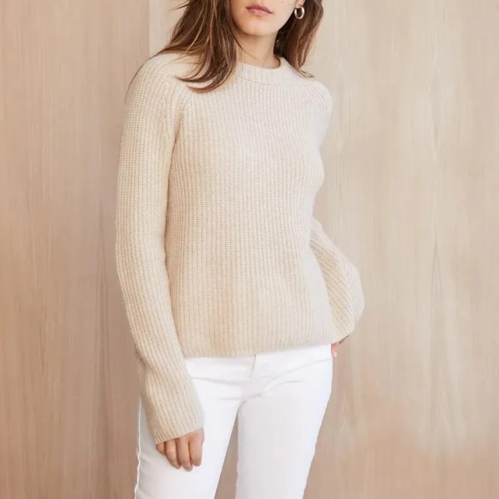Jenni Kayne Cashmere Fisherman Sweater